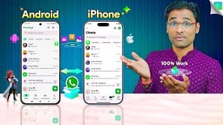 How To Transfer Whatsapp Messages From Android To Iphone - Without Factory Reset (100% Working)