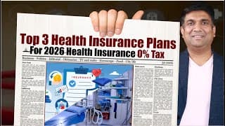 Top 3 Health Insurance 2026 | अब Insurance पर 0% Gst | Best 3 Plans