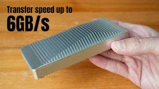 6gb/s Transfer With Qwiizlab Thunderbolt 5 Ssd Enclosure (es41tr)