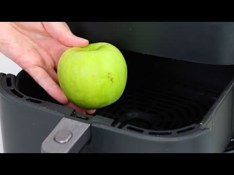 I Put An Apple In The Air Fryer | You Won't Believe The Result!