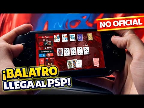 Así Se Siente Jugar Balatro En Una Psp | Luigi2498