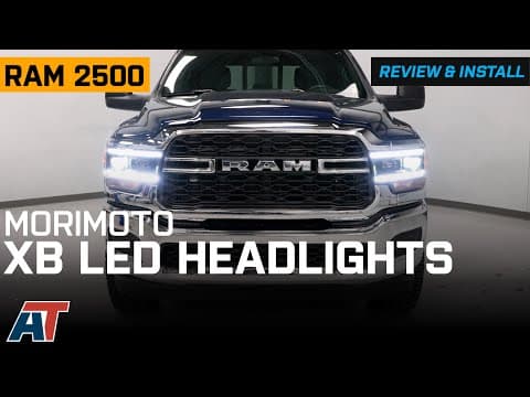 2019-20 24 Ram 2500 Morimoto Xb Hybrid Led Headlights Review & Install