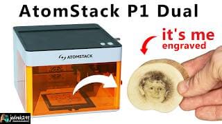 Precise Laser Engraver And Cutter / Atomstack P1 Dual