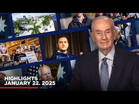 Highlights From Billoreilly.com’s No Spin News | January 22, 2026