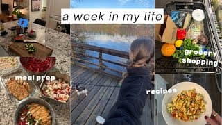 Meal Prep, Protein Muffin Recipe, New Workout Routine | Week In My Life