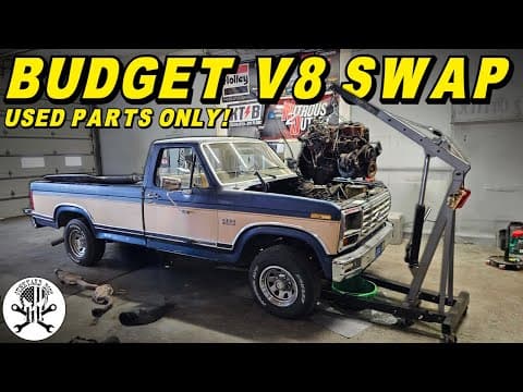 Can We V8 Swap An Old Ford For Dirt Cheap??