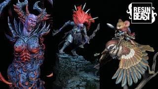 This Miniature Painting Contest Blew Our Minds – Resin Beast 2025