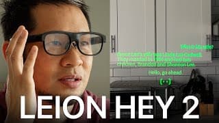 Leion Hey2 Real-time Translation Glasses - They Actually Work!