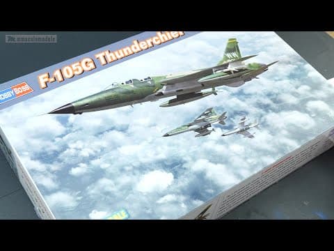 Next Build - Sprue Tour - 1/48 F-105g Thunderchief - Hobby Boss