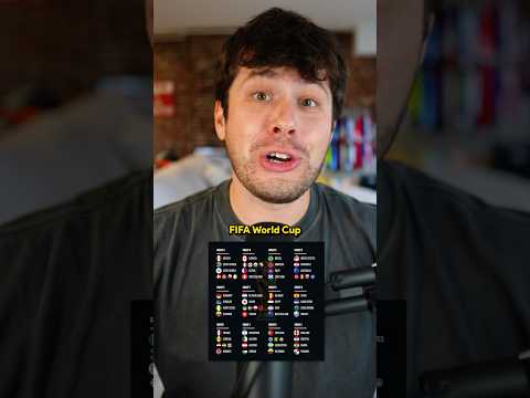 The FIFA World Cup Groups 👀