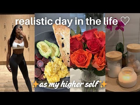Day In The Life As My Higher Self ☆ // How I Embody My Higher Self + Daily Habits + Self-care + More