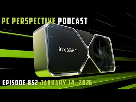 Pcper Podcast 852: 9850x3d Launch Imminent, Rtx Super Delay, Zoicware, New Sk Hynix Plant, And More