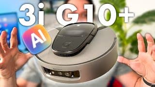 3i G10+ : Robot Aspirateur Sans Sac Et Boosté À L’ia !