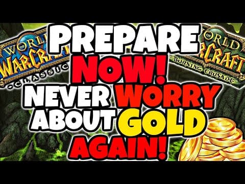 Prepare Now & Get Rich In The Burning Crusade Anniversary - Tbc Preparation & Investments