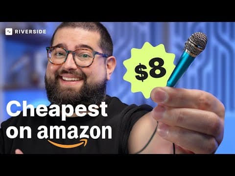 Can You Record A Podcast With An $8 Mic?