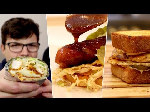 I Tested The Nashville Hot Chicken Caesar Wrap, Hot Dog, Smashburger