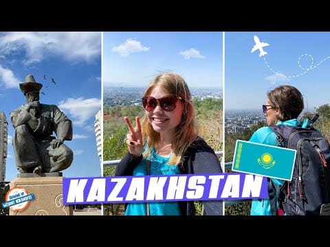 Almaty, Kazakhstan🇰🇿  A Quick Guide To Central Asia's Most Beautiful City | 197 Countries, 3 Kids