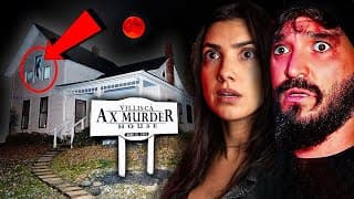 Overnight In Haunted Axe Murder House *poltergeist Activity Captured*