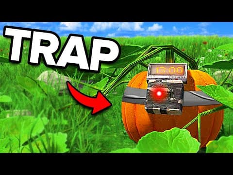 I Made My Farm A Trap Base In Rust...