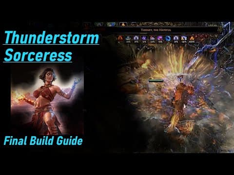 Limitless Thunderstorm Sorceress - Final Build Update [path Of Exile 2 - 0.4]