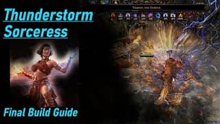 Limitless Thunderstorm Sorceress - Final Build Update [path Of Exile 2 - 0.4]