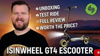 The Isinwheel Gt4 Rocks: Unboxing, Assembly, Test Ride & Full Review! | Black Friday Special