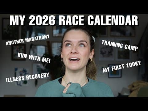 2026 Race Calendar! | Big Plans