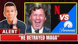 Tucker Carlson Qatar Scandal Is Getting Worse & Netflix Paramount Warner Bros Will Change Everything