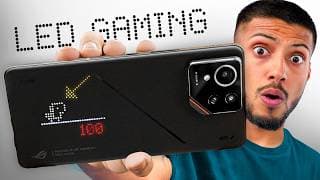 This Smartphone Has Led Gaming Screen ! *rog 9 Pro*