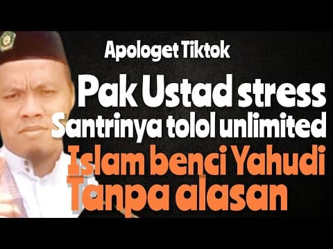 Tiktok : Indonesia Mau Sukses? Tinggalkan Islam