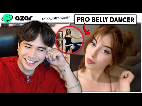 No Way I Met A Pro Belly Dancer!!! | Rizz King Is Back! (azar At 3am)