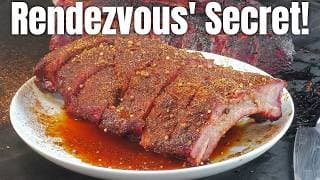 1948 Pork Rib Recipe! | Rendezvous | Memphis Syle Ribs!