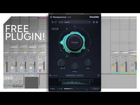 Eventide Temperance Lite Is An Innovative New Plugin That Lets You Tune Your Reverb – And It's Free!