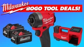 Milwaukee Power Tool Deals – Massive Discounts & Free Tools!