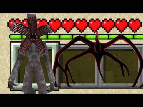 Minecraft Pe : Forbidden The Mind Flayer Mod In Minecraft Pocket Edition (stranger Things)