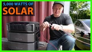 Setting Up A Solar Powered Ev Charger With The Ecoflow Delta Pro Ultra!