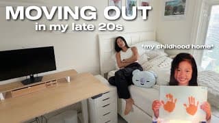 Moving Out Of My Parents House At 27 📦 Chaotic & Emotional Packing Vlog!