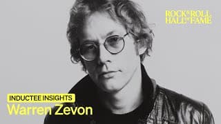 2025 Inductee Insights | Warren Zevon