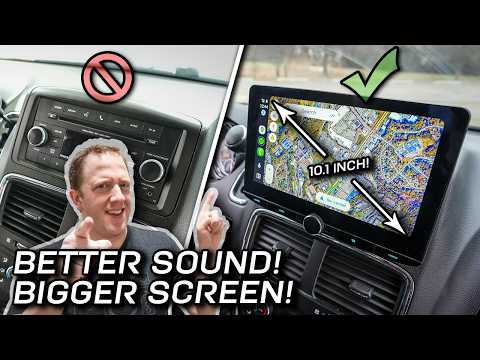 Upgrade Your Radio - Floating Screen Head Unit Installation Is Easy!