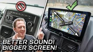 Upgrade Your Radio - Floating Screen Head Unit Installation Is Easy!