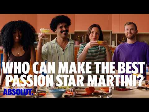 Passion Star Martini Challenge: Can Anybody Make One? #absolutdrinks