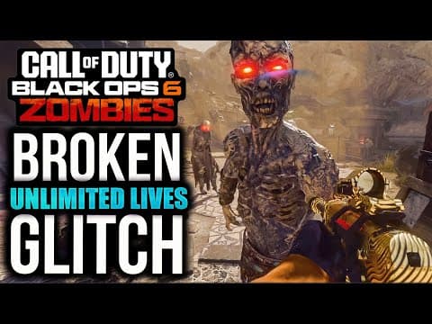 Bo6 Zombies: Solo Infinite Lives Glitch (after Patch)