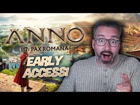 More New Anno! Yay! 😤👀 (anno 117: Pax Romana - Early Access Provided By Ubisoft! Thanks!)