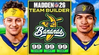 I Created The First Ever Team In Madden 26!
