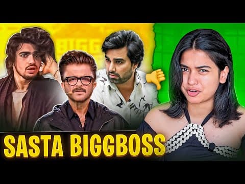 Biggboss Made Its Own Sasti Copy 🥴  | Saloniyaapa