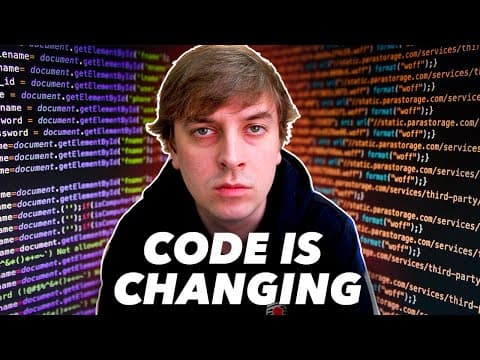 Coding Is Changing...here Is What You Need To Know