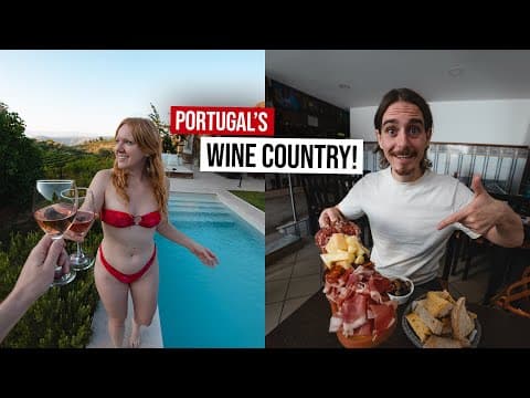 The ULTIMATE Road Trip Through Portugal's WINE COUNTRY! + Local Food & Luxury Villa 😍