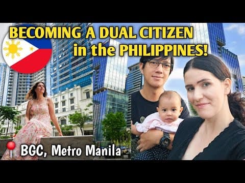 Hungarian - Filipino Citizenship Finally Complete! Family Trip To Bgc, Philippines