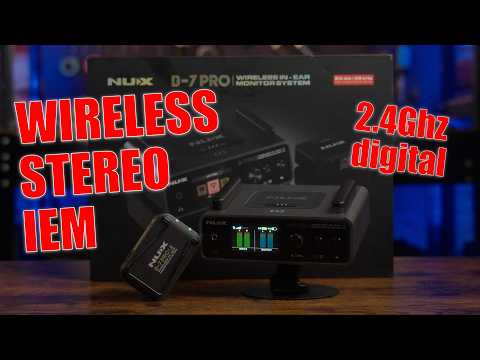 Nux B-7 Pro Stereo Wireless In-ear Monitor System – The Iem Upgrade You Need!