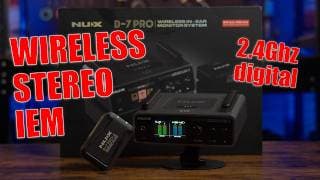 Nux B-7 Pro Stereo Wireless In-ear Monitor System – The Iem Upgrade You Need!